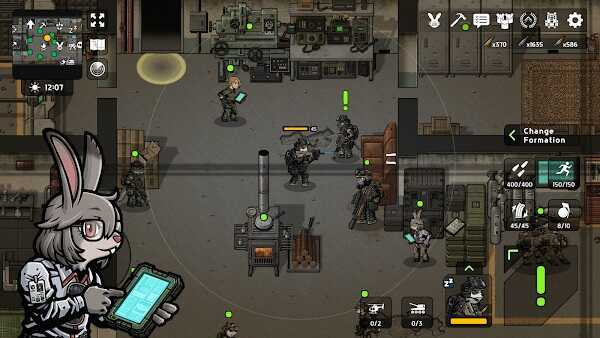Action-packed MOD gameplay