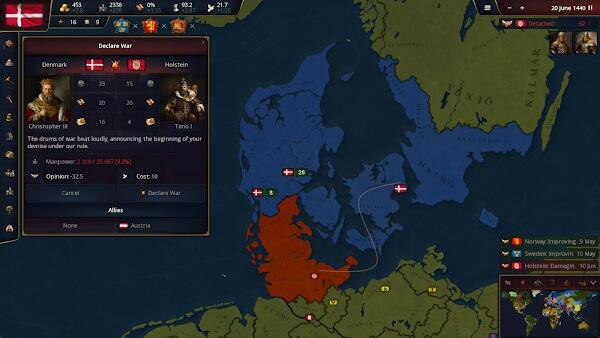 Age of History 3 strategic gameplay on Android and iOS
