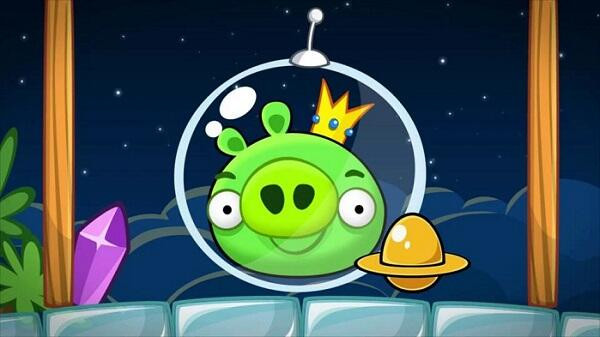 Angry Birds in space with gravitational physics