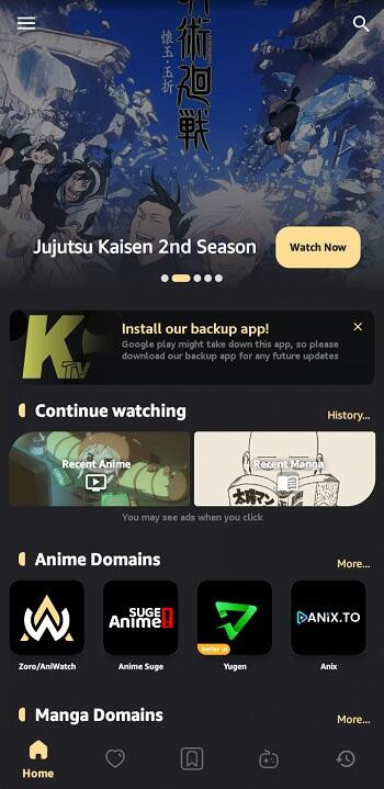 Anime Streaming Experience