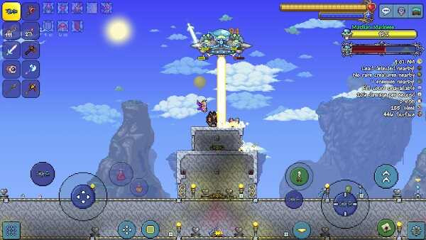 Beginning your adventure in Terraria