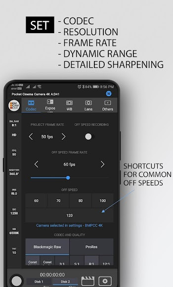 Blackmagic Camera Integration