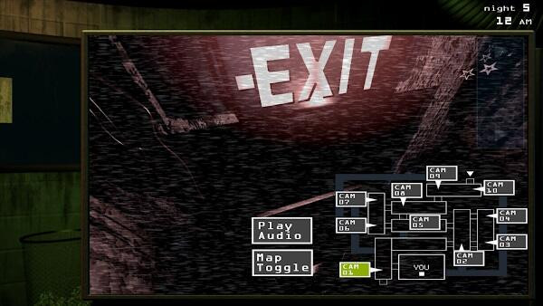 Dark Corridor in Five Nights at Freddy's 3