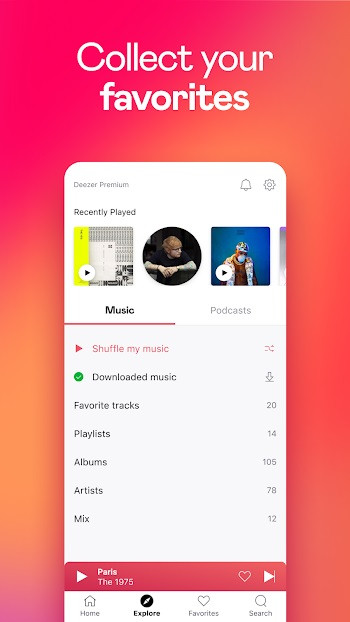 Deezer on Automotive OS