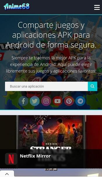 Discover Anime68 platform