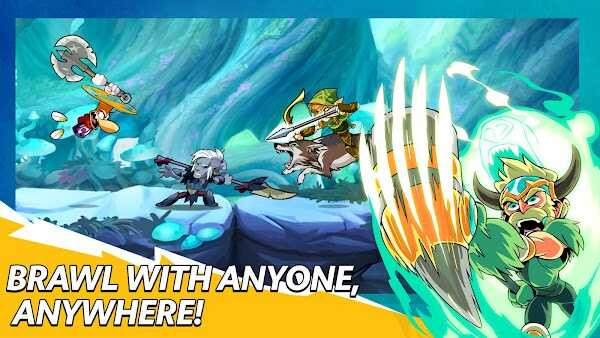 Distinctive Brawlhalla art style in action