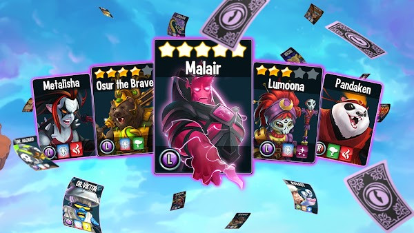Diverse Creatures in Monster Legends