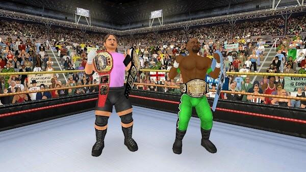 Download and customize characters in Wrestling Empire
