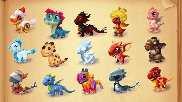 Dragon Interaction in Dragon Mania Legends