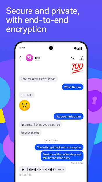 Efficient Communication with Beeper Mini