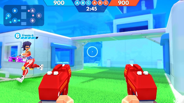 Exciting gameplay of FRAG Pro Shooter MOD APK