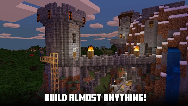 Exploration adventure in Minecraft