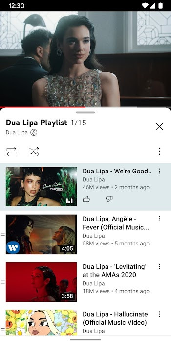 Explore new content on YouTube