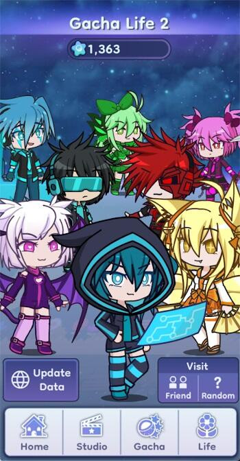 Gacha Life 2 Mobile Interaction