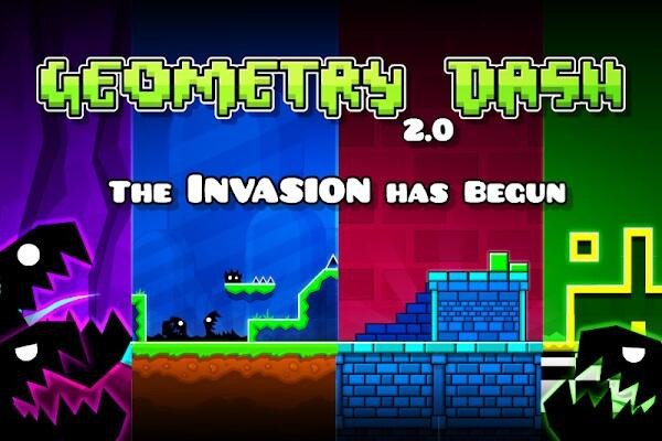 Geometry Dash engaging gameplay