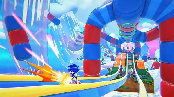 Graphics showcase of Sonic Dream Team