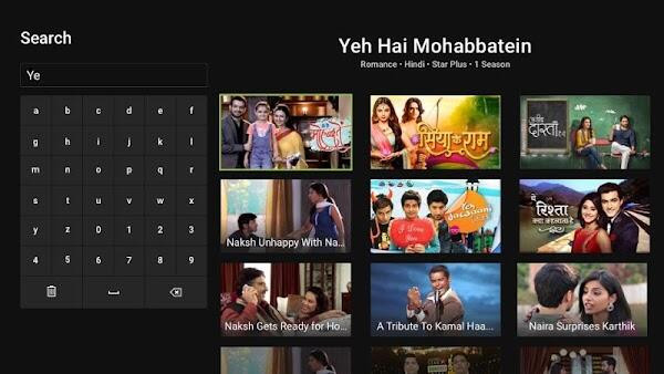 Hotstar APK Interface