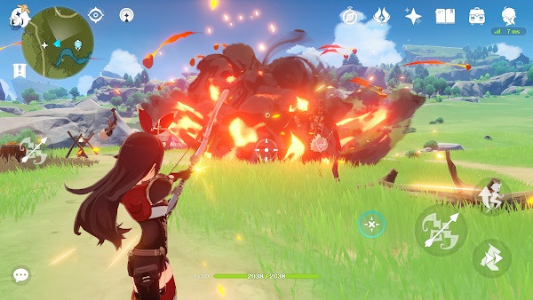 Immersive exploration in Genshin Impact