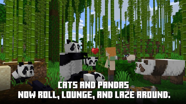 In-game animals in Minecraft Trial