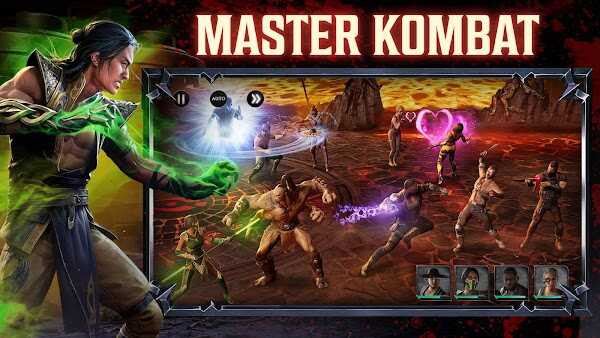 Intense Mortal Kombat Action