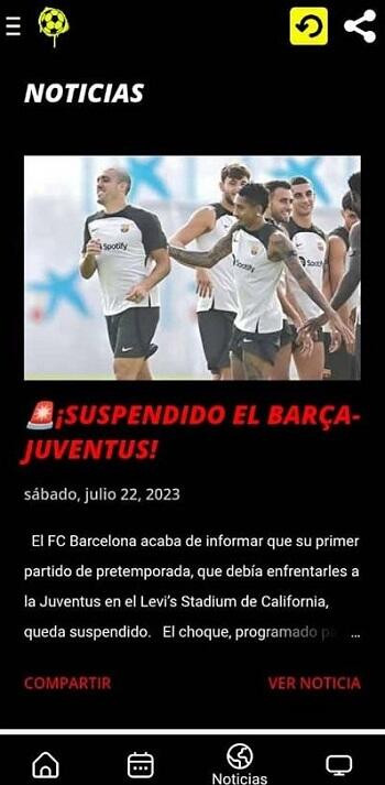 Live football match updates