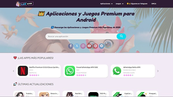 Luzgamer APK Diverse Collection