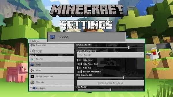 Minecraft Touch Controls