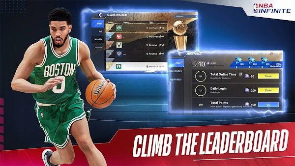 NBA Infinite provides deeply strategic and realistic gameplay