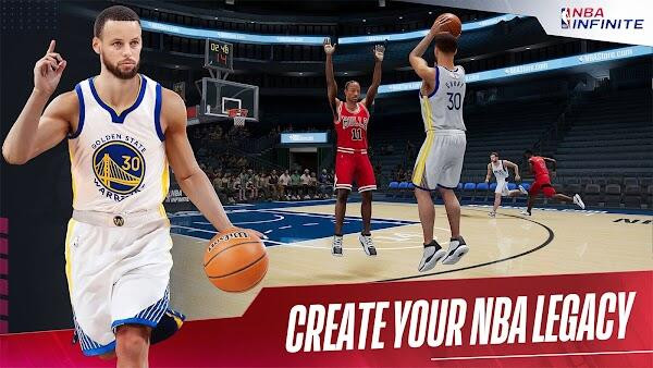 NBA Infinite's latest version showcases dynamic basketball action