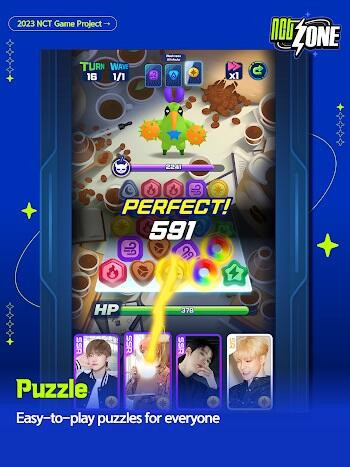 NCT Zone mobile gameplay, highlighting interactive scenarios and immersive experience
