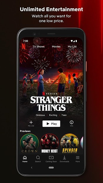 Netflix Mirror Features