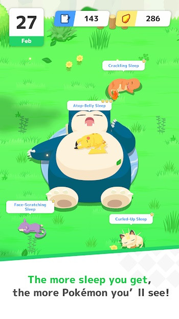 Pokémon Sleep integrating with sleep trackers