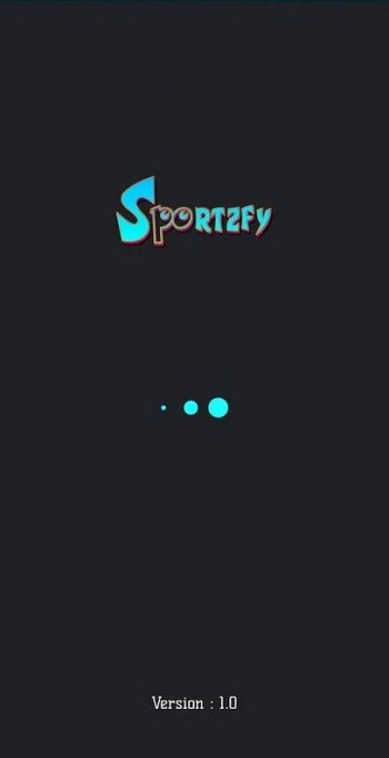Sportzfy APK interface with sports