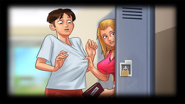 Summertime Saga Comic-Style Graphics