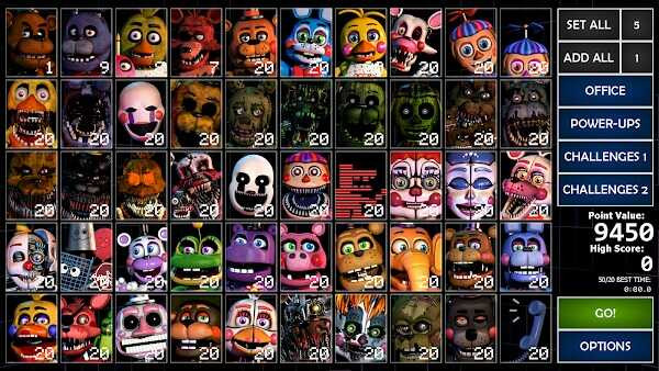 Ultimate Custom Night Mobile Gameplay