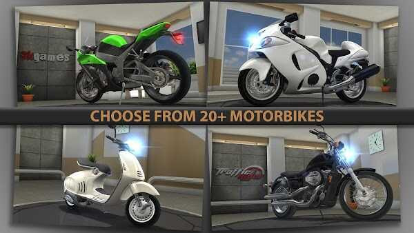 Wide Range of Motorcycles